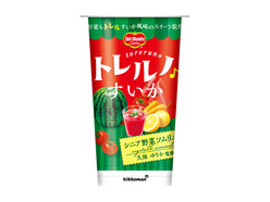 デザート感覚で飲める野菜・果実混合飲料「デルモンテ トレルノ すいか」 画像