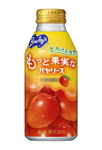 ピューレ果汁のみを使用『もっと果実なバヤリースマンゴー』 画像