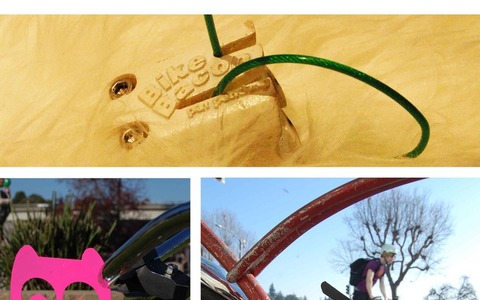 メッセージを掲出して愛車を個性的に…「BikeBacon」　オークランド 画像