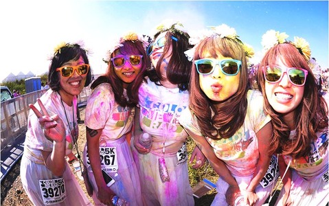 カラーパウダーを浴びて走るランニングイベント「Color Me Rad」が全国に拡大…東京大会のチケット先行販売 画像