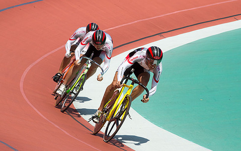 アジア・ジュニア選手権の男子ジュニアチームスプリントで日本は5位 画像