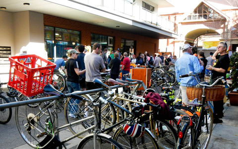 オーストラリアの自転車ショップでtokyobikeのインスタグラム写真コンテスト 画像