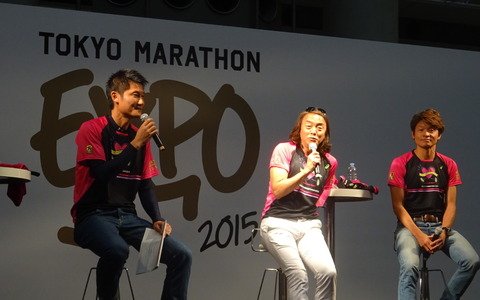 【東京マラソン15】東京マラソンEXPO、元サッカー日本代表の北澤豪氏ら、スペシャルトークショー 画像