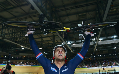 【トラック世界選手権15】男子1kmTT、フランスの英雄ペルビスが二冠達成 画像