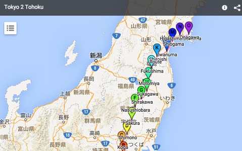 東京から東北へ、400km移動しながら「いま」を伝える「Tokyo2Tohoku」2月26日スタート 画像