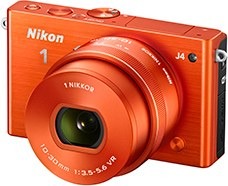 ニコン、レンズ交換式アドバンストカメラ「Nikon 1 J4」発売 画像