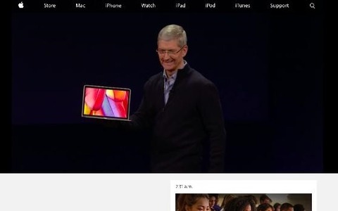 アップル、新型「MacBook」発表！12インチRetinaディスプレイ搭載の3色展開 画像