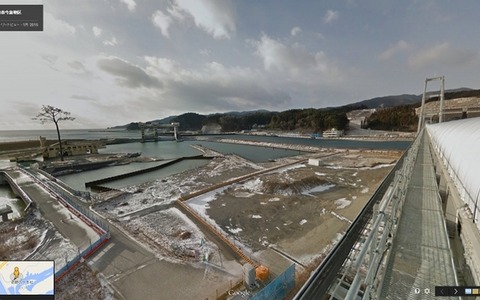 東日本大震災から4年、Googleストリートビューが新たな画像を公開 画像