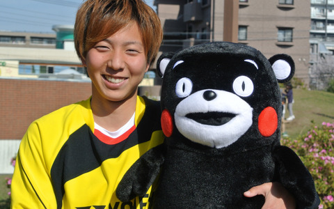 くまモンで活動資金集め…熊本の女子サッカーチーム、なでしこリーグ目指す 画像