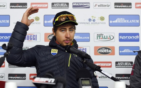 【自転車ロード】ミラノ～サンレモ、初制覇を狙うサガン「過去3年は優勝候補が勝っていない」 画像