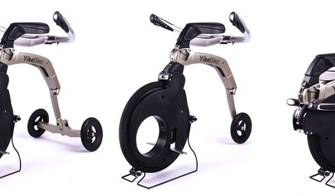 街中を自由自在に楽しむことができる電動三輪車「YikeBike」…米国発 画像