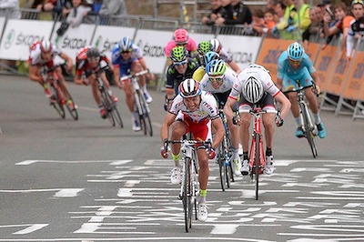 【自転車ロード】バスク一周第4ステージ、ロドリゲスが小集団スプリントで2連勝 画像