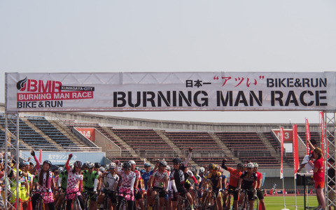 猛暑の街で耐久レース開催「-あついぞ！熊谷-BURNING MAN RACE’15」7月25日開催 画像