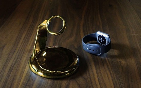 Apple Watchにふさわしいゴージャスな充電ドック「ChronosDock」…アメリカ発 画像