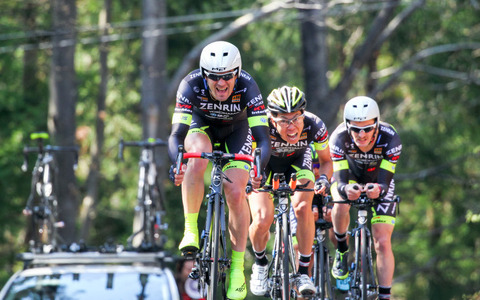 【自転車ロード】Jプロツアー第5戦群馬CSCロードDay-1、Team UKYOがチームTT2連勝 画像