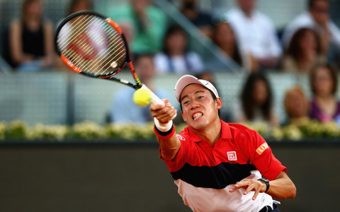 【テニス】錦織、マレーにストレートで敗れ決勝進出を逃す…マドリード・オープン 画像