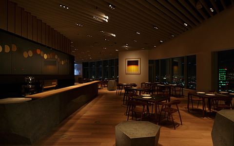 アートを感じるカフェ＆レストラン、森タワー52 階に6月オープン！ 画像