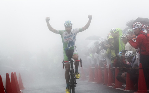 【自転車ロード】Jプロツアー第9戦富士山ヒルクライム、ホセ・ビセンテが圧勝 画像