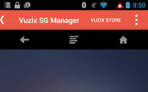 M100スマートグラスと無線接続できる「Vuzixスマートグラスマネージャー」Android版とiOS版配信 画像