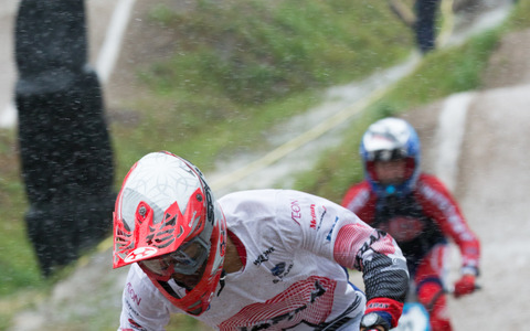 【自転車BMX】長迫吉拓、世界選手権は1/8ファイナルで転倒…上位進出ならず 画像