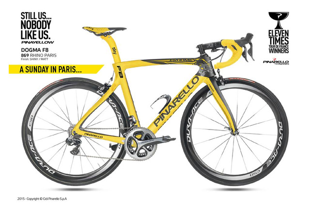 【自転車】ピナレロ、クリス・フルームのツール・ド・フランス総合優勝を記念したコレクション発表 画像
