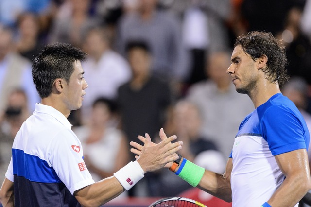 【テニス】錦織、ロジャーズ・カップ準決勝進出…8度目の対戦で初のナダル越え 画像