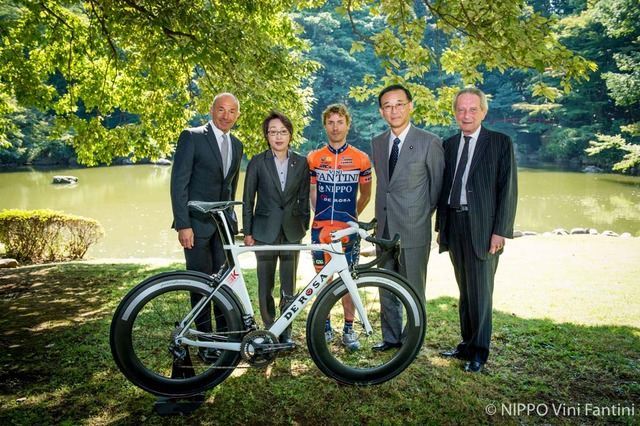 駐日イタリア大使「自転車で両国の関係を強固に」…NIPPOビーニファンティーニ発表会 画像