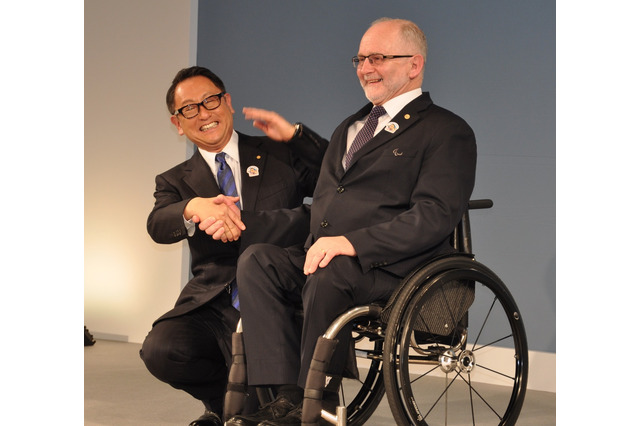 トヨタ豊田社長「バッターボックスに立つ。できないことはない」パラリンピック最高位パートナー会見 画像