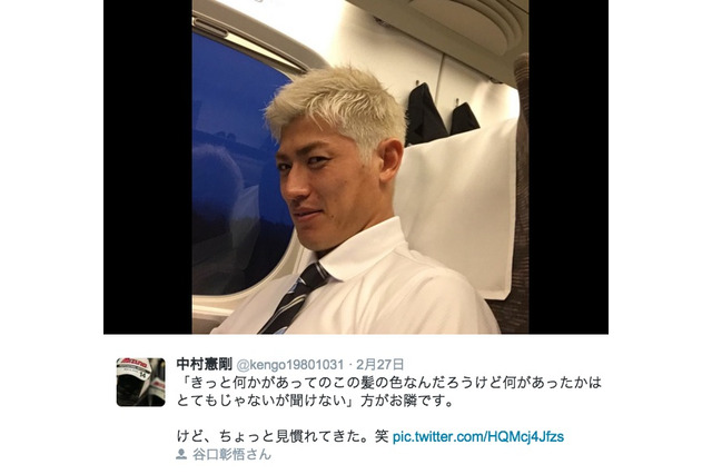 川崎フロンターレ・谷口彰悟、白銀髪にイメチェン…中村憲剛「ちょっと見慣れてきた。笑」 画像