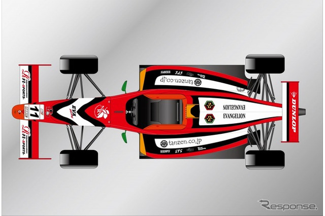 エヴァンゲリオンレーシング、エヴァRT弐号機Rn-sでF4選手権に参戦 画像