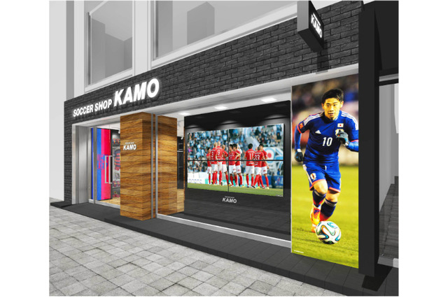 サッカーショップKAMO名古屋店がリニューアル、名古屋グランパスオフィシャルコーナー新設 画像