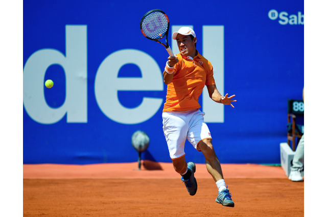 錦織圭、難敵を退けバルセロナ・オープン決勝進出 画像