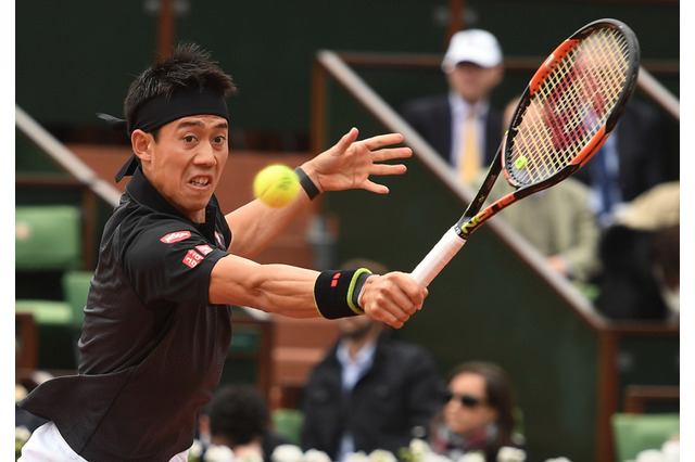 錦織圭、全仏オープン2回戦は「危険な選手」クズネツォフと対戦 画像