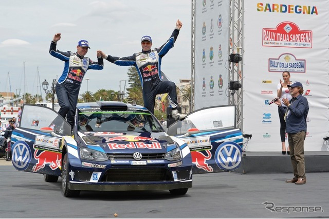 WRC第6戦、フォルクスワーゲンがダブル表彰台を獲得 画像