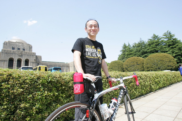 【山口和幸の茶輪記】サイクリングは輪行袋で夢が広がる…オーストリッチの伊美社長に極意を聞く 画像