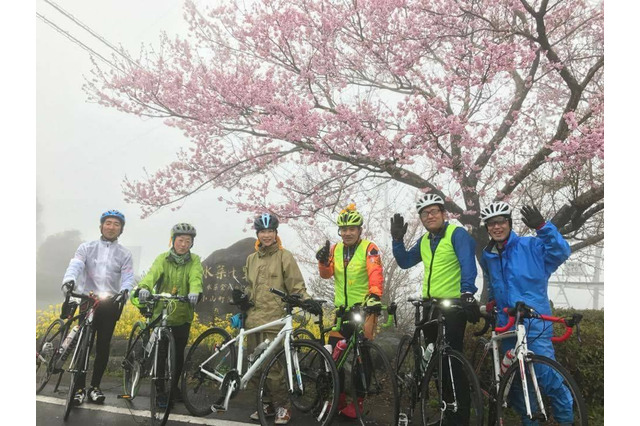 雨中のお花見サイクリングも大満足…地方創生・観光推進を目指す試み 画像