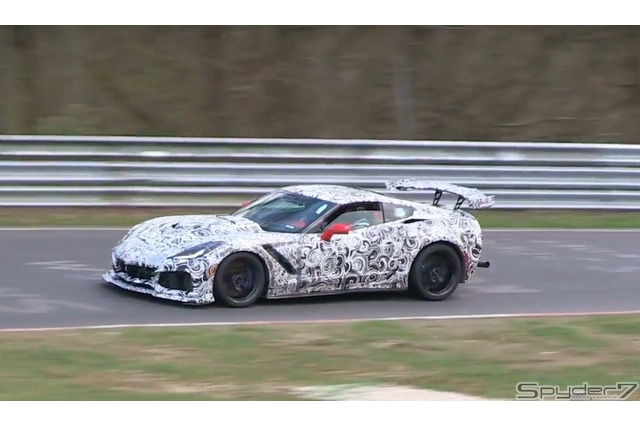 【動画】蛇行運転に急加速！コルベット史上最速ZR1、ニュルで本気の高速ドライブ！ 画像