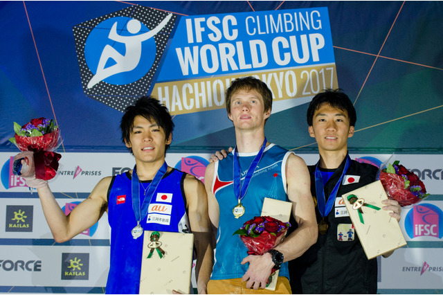 ボルダリング日本勢、W杯八王子大会で優勝逃す…楢崎智亜は2位 画像