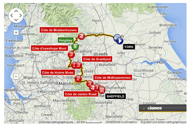 【ツール・ド・フランス14】第2ステージ、ヨークからシェフィールド201km 画像