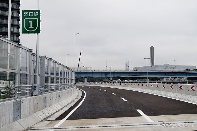 首都高速道路会社、大規模リニューアルに向けた1号羽田線の迂回路を公開 画像