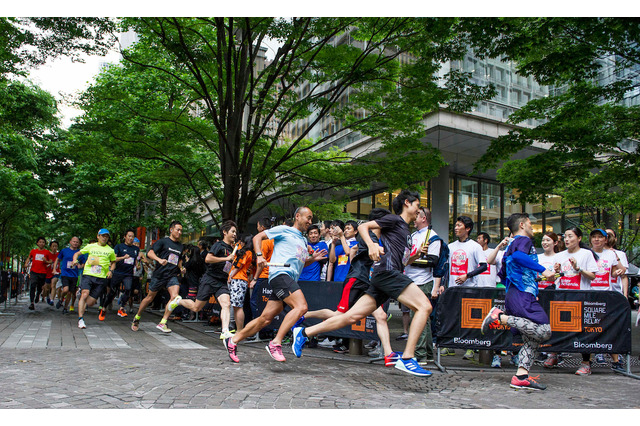 企業単位で参加するランイベント「ブルームバーグ スクエア・マイル・リレー 東京」5月開催 画像