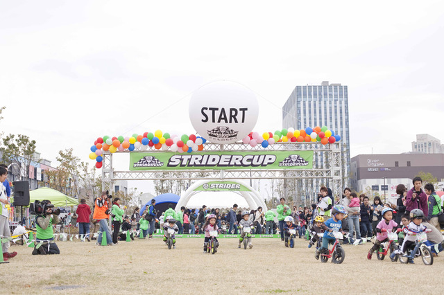 ストライダーを使用した2～5歳のレースイベント「STRIDER CUP」開催 画像