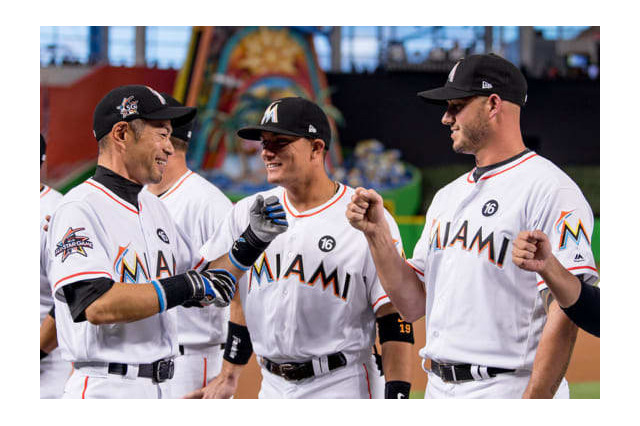 イチローとの“不思議な縁”、31歳右腕が語る幸運…米紙「絆が生まれている」 画像