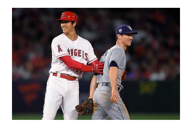大谷翔平、左腕の“156キロ打ち”の二塁打を自画自賛「数球で対応できた」 画像