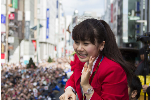 福原愛の字から見る人柄…代表選手へ直筆メッセージを綴る 画像