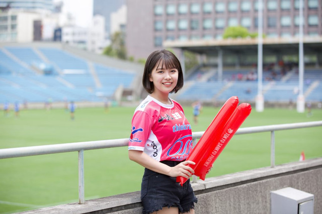 ミスヤンマガ・寺本莉緒が“イマドキ女子”目線で女子ラグビーを初観戦！試合やラグビー場の様子をレポート 画像