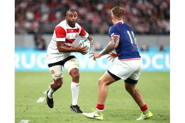 リーチ・マイケル、試合後にロシア代表ロッカーを訪れて刀をプレゼント　ノーサイド精神溢れる展開 画像