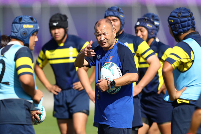 エディー・ジョーンズHC、決勝戦前日にも高校生を指導　ゆかりのある府中にて 画像