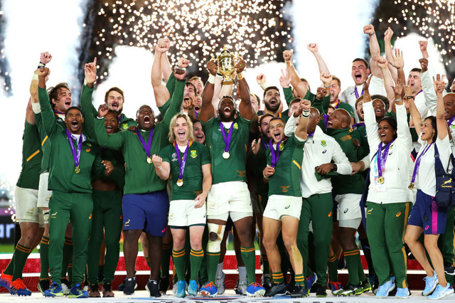 南アフリカの3度目の優勝に国民も大歓喜 「W杯優勝で国をひとつに」と戦ってきた代表チーム 画像