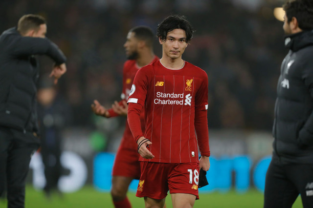 南野拓実がプレミアリーグデビュー「最後まで戦い続ける」　リヴァプールは40戦無敗 画像